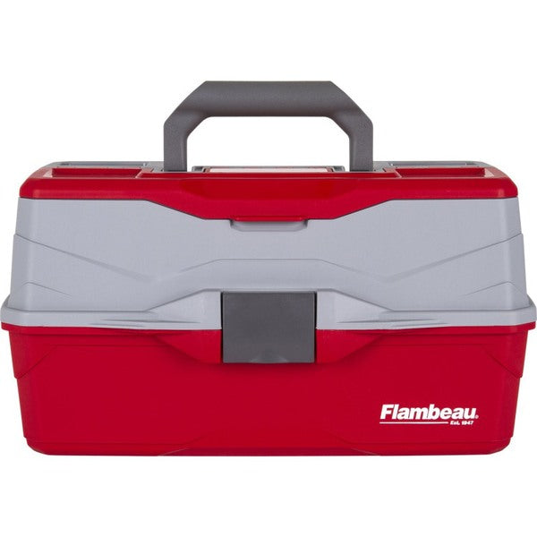 Flambeau Classic Tackle Box 3 Tray Red - Sportinglife Turangi 